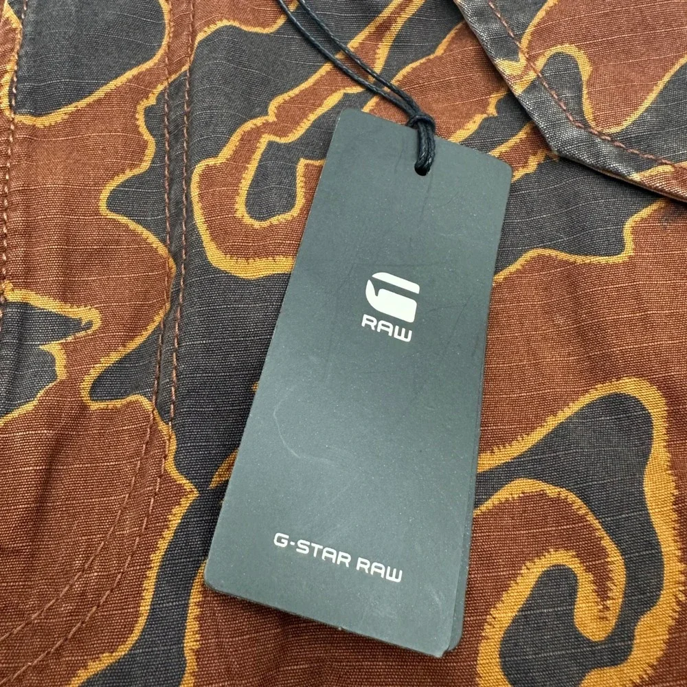 G-Star Raw R-3N Regular Straight Cargo Pants Rodeo Island Camo Ripstop 29x32 NEW